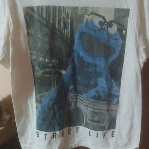 Street life cookie monster Sesame Street